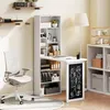 Klappbarer PC-Schreibtisch mit 9-stufigem Bš¹cherregal aus Produktbild-Vorschau 3