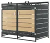 Afvalcontainerbox - 131 x 79 x 116 cm, zwart, staal, Productafbeelding-voorbeeld 14