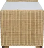 MiaMöbel Truhenbank 90x47x50 cm Landhausstil 100% Baumwolle Produktbild-Vorschau 3
