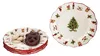 4x Maestro Natale Assiette à gâteau céramique 4 personnes Voir les images du produit 1