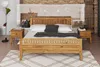 Bett Sydo 2 Sonderlänge 160x220 Wildeiche massiv Produktbild-Vorschau 5
