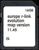 Carte SD Navigation GPS Europe 2025 - version 11.45 - Voir les images du produit 2