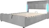MODFU Lit Coffre 140x200 cm - Lit Double Capitonné avec Voir les images du produit 7