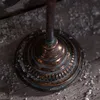 Gartenlaterne "Vintage" aus Metall in kupfer / grau, XXL Produktbild-Vorschau 4