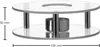 LEONARDO Stövchen Scaldino 5,5cm Ø15,6cm Produktbild-Vorschau 2