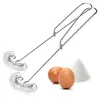 COM-FOUR® 2x Spiralschneebesen Edelstahl 304 rostfrei - Produktbild-Vorschau 1