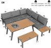 Flieks Gartenloungeset 7 Personen, Gartenmöbelsets Produktbild-Vorschau 7