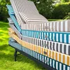 Coussin bain de soleil premium avec coussin - Rayures Voir les images du produit 6