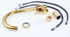 Granitspüle Küchenspüle mit Siphon und Armatur Gold Produktbild-Vorschau 11