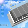 Diagram of a solar panel with feature callouts. Produktbild-Vorschau