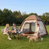 Tente de camping gonflable COSTWAY pour 4 personnes, tente Voir les images du produit 2