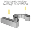 Edelstahl Hausnummer 20 cm Groß Gross Haus Nummer 2 Zahlen Produktbild-Vorschau 4