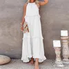 ASKSA Damen Langes Kleid Sommer Big Swing Strandkleid y Produktbild-Vorschau 5