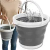 EDIBAZZAR | Silikoneimer 10l kompakter faltbarer Eimer Produktbild-Vorschau 9