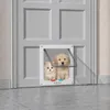 Haustierklappe für Katzen & Hunde, 4-Wege-Verschluss, Weiß, Produktbild-Vorschau 5