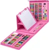 Set di colori e pennarelli per bambini, 208 pezzi, rosa Anteprima dell’immagine prodotto 2