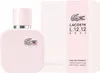 A bottle of Lacoste L.12.12 Rose Eau De Parfum spray and its packaging are shown against a white background. Anteprima dell’immagine prodotto