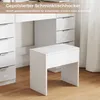 Mondeer Schminktisch mit Hocker, 3-Stufen LED-Spiegel, 11 Produktbild-Vorschau 11