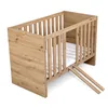 Lit enfant 60x120 ALABANA avec barrière – chêne Voir les images du produit 2