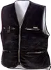 teXXor gilet largo in velluto a coste VEGA nero 4200 XL Anteprima dell’immagine prodotto 2