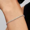 PANDORA Funkelndes Tennisarmband 593927C01 Damenarmband Produktbild-Vorschau 3