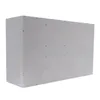 The back of a white modular shelving unit. Náhled obrázku produktu