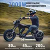 M1P E-Chopper Elektro-Kleinkraftrad 45 km/h, 2000W, 60V Produktbild-Vorschau 4