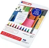 Edding 1200 | penna in fibra fine 0,5-1mm assortiti 10 Anteprima dell’immagine prodotto 1
