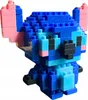 A 3D model of Stitch made from building blocks. Produktbild-Vorschau