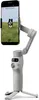 A smartphone gimbal stabilizer with a phone attached, showing a dog on the screen. Náhľad obrázku produktu