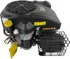 A black engine with yellow and white labels and wires, set against a white background. Podgląd zdjęcia produktu