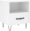 vidaXL Nachttisch Weiß 40x35x47,5 cm Holzwerkstoff Produktbild-Vorschau 2