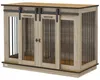 PawHut hondenkooi, hondenverblijf, huisdierenkooi met twee Productafbeelding-voorbeeld 1
