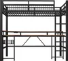 Letto a soppalco okwish 90x200 letto singolo con striscia Anteprima dell’immagine prodotto 7