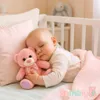Bambly, Knuffelbeer, Pluche Knuffel, Roze, 15 cm Productafbeelding-voorbeeld 8