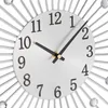 Relaxdays Wanduhr, glitzerndes Diamanten-Design, Produktbild-Vorschau 7