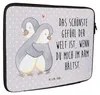 Mr. & Mrs. Panda Laptop Hülle Pinguine Kuscheln 33 x 42 cm Produktbild-Vorschau 3