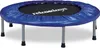 Relaxdays Trampolino pieghevole, per interni, fitness H x L Anteprima dell’immagine prodotto 1