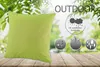 heimtexland ® OUTDOOR Lounge Dekokissen LOTUS EFFEKT 45x45 Produktbild-Vorschau 2