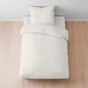 Biberna Bettwäsche natur 1x 135x200 cm + 1x 80x80 cm Produktbild-Vorschau 9
