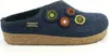Haflinger Grizzly Kanon Hausschuh Blau Produktbild-Vorschau 3