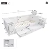 Flieks Jugendbett 90x200cm mit Schubladen, Schlafsofa Produktbild-Vorschau 4