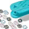 Prym Love, Nieten-Druckknopf-Verschluss, Metall, Blau, Produktbild-Vorschau 3