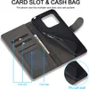 Custodia per Xiaomi 14T Pro Custodia flip in pelle con Anteprima dell’immagine prodotto 4