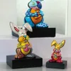 Goebel Romero Britto Graues Kaninchen Produktbild-Vorschau 2