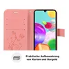 Handy Tasche für Samsung Hülle Handyhülle Blumen Flip Cover Produktbild-Vorschau 8