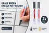 2-er Set Fugenstift GRAU, wasserfester Fugenmarker zum Produktbild-Vorschau 2