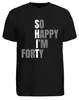 40 Geburtstag Geschenk So Happy I'm Forty lustig 40er Produktbild-Vorschau 2