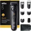 Braun Baardtrimmer 5 BT5560, Afwasbaar, Batterij, Zwart Productafbeelding-voorbeeld 3