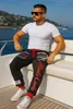 Herren Jogginghose | Monte Carlo 592  Anthrazit/Rot 3XL Produktbild-Vorschau 5